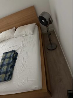 Full Bed with 4 storage slots