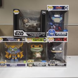Funko Pop 10in - $15 Each Or $60 For All