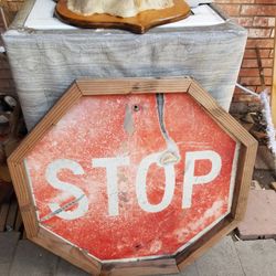 big stop sign 