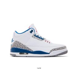 Jordan 3 True blue