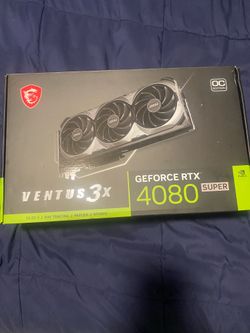 Rtx 4080 Super 16GB VRam triple fan Ventus 3X