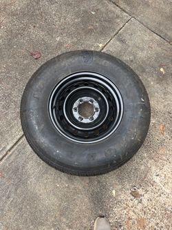 OEM Toyota 4Runner spare tire