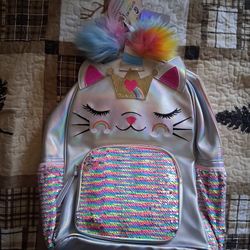 Cat Unicorn Backpack 