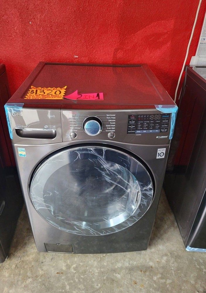 LG ThinQ Washer AND Dryer All In One 4.5 Cubic Feet MND84 for Sale in