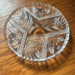 10” Diameter Glass Platter