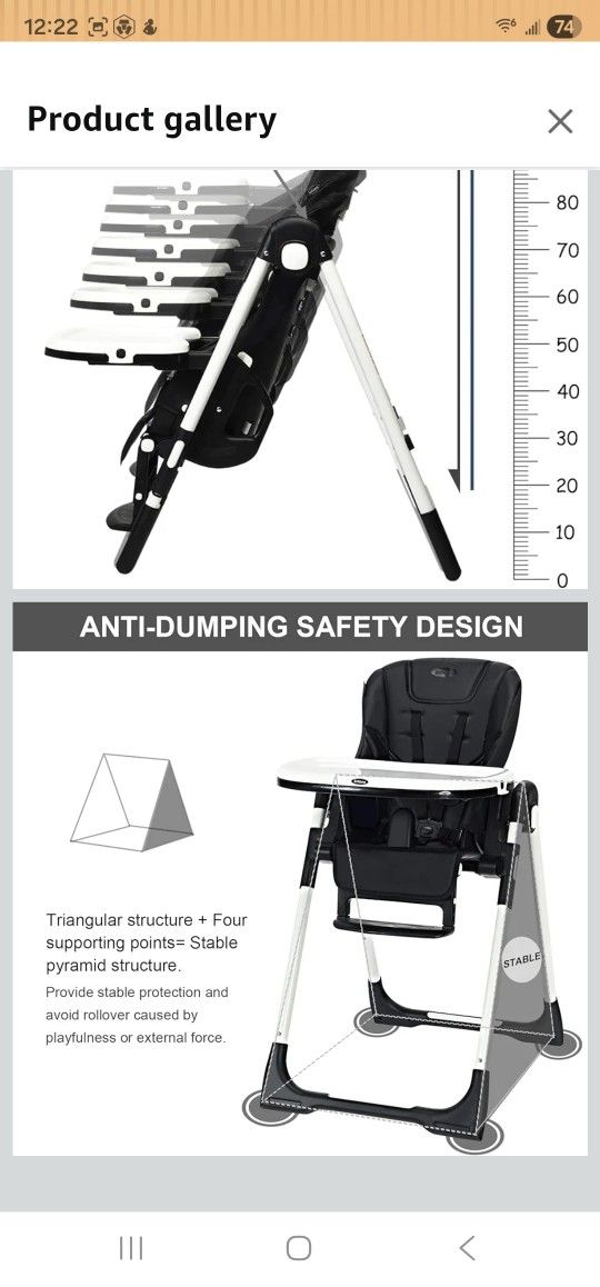 High Chair For Babies & Toddlers