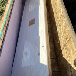 NEW 76" DOUBLE STATION COUNTERTOP W/ENCLOSURE  AND FAUCETS PAID $1999.99 sell for