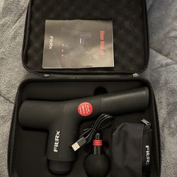FitRX Massage Gun Cordless/Rechargeable 