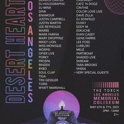 Desert Hearts (LA) Ticket For Sale 