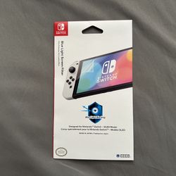 SEALED Official Switch OLED blue light screen protector