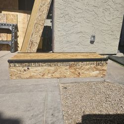 Skateboard Grind Box With Double Coping