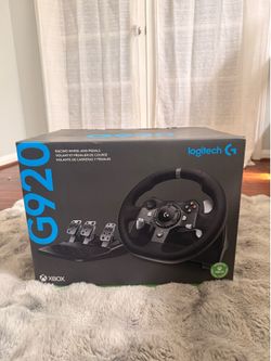 G920 Steering wheel and pedals