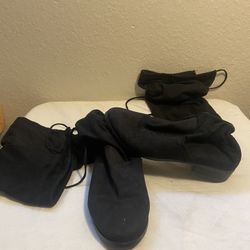 Steve Madden Orlene Thigh High Black Boots size 7