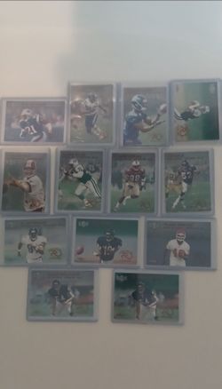 2000 FLEER METAL FOOTBALL SET OF 100 CARDS