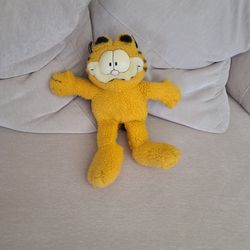 Vintage Garfield Plush With Tag