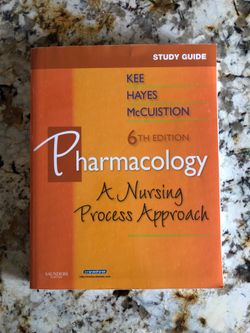 Study Guide for Nursing Pharmacology 6th edition by Kee