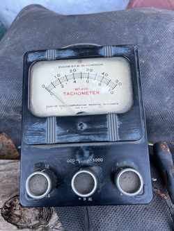 Snap-on techometer