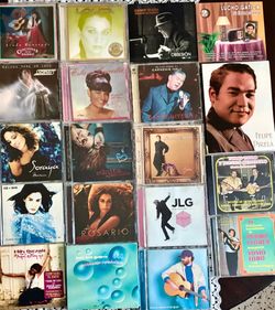 LatinPop/Rock CD’s