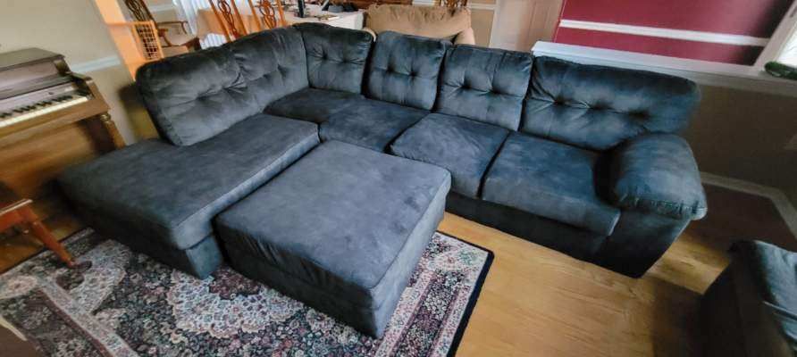 Sectional Couch With Sleeper Bed And Ottoman