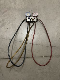 Mastercool 4 Way HVAC Gauges
