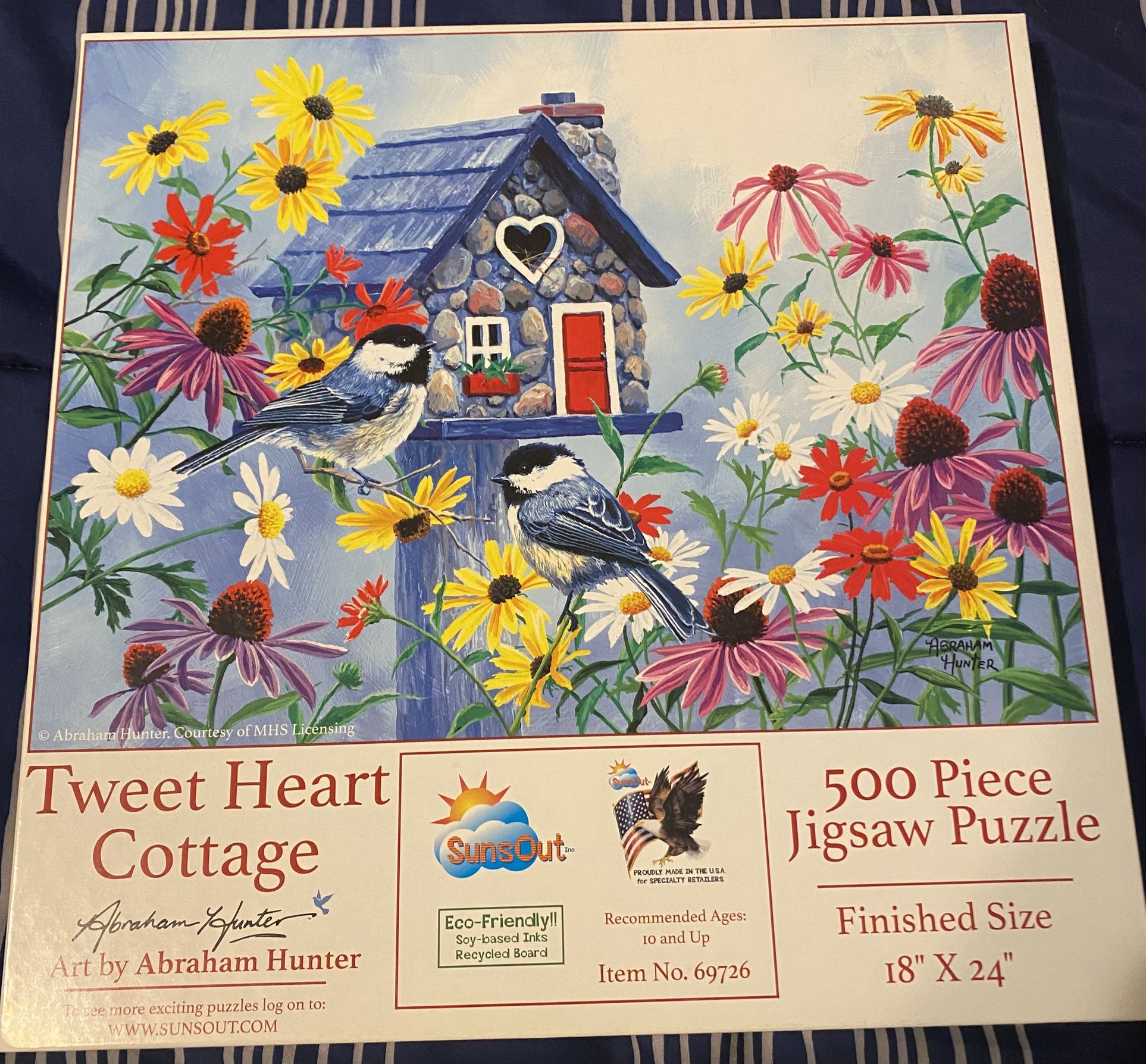 500 SunsOut Puzzle Larger Pieces Complete
