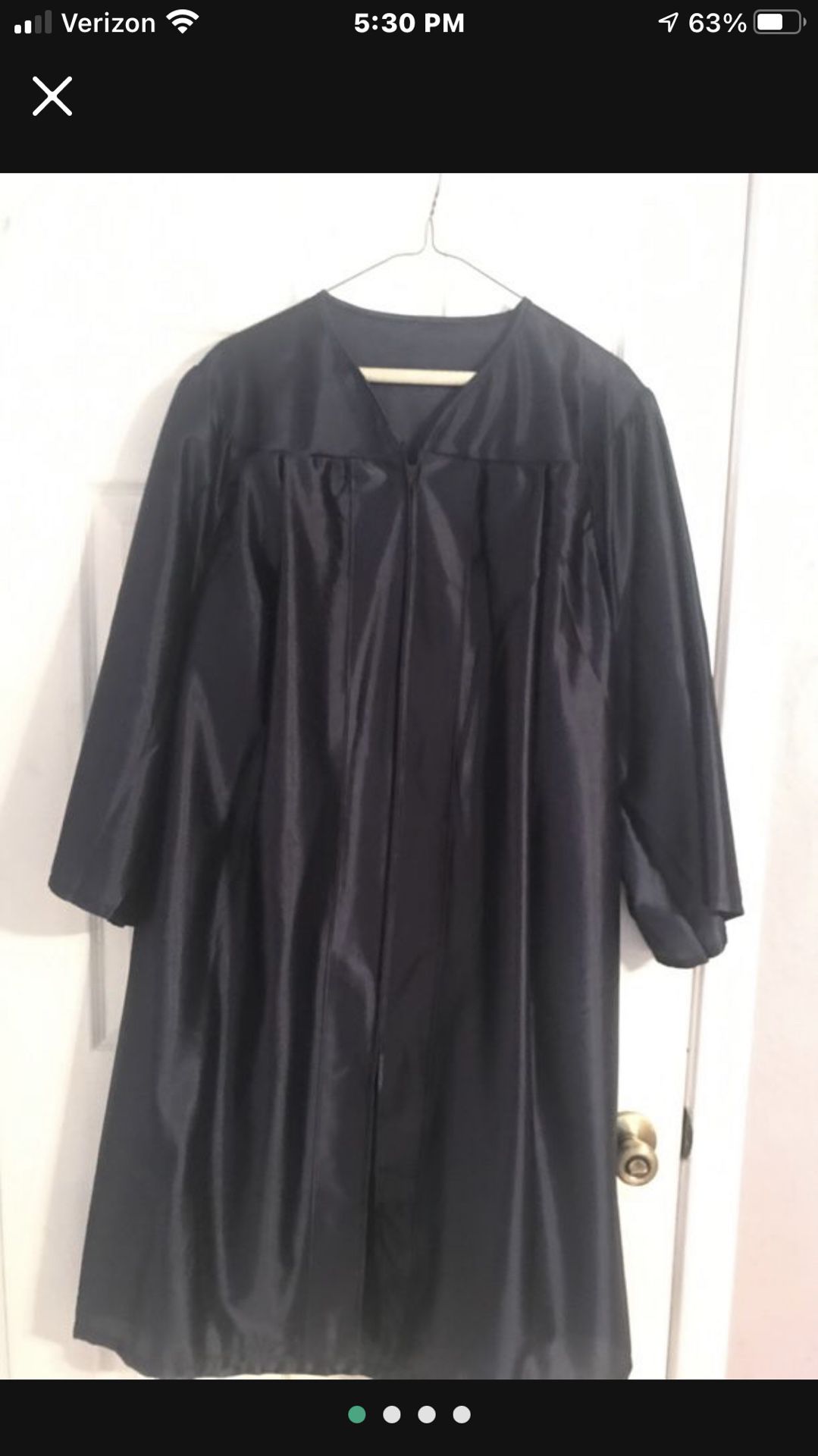 Tampa Bay Tech graduation gown or HCC  gown