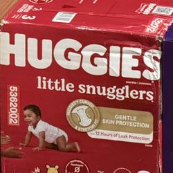Huggies Little Snugglers Baby Diapers Size 3 (16-28 lbs) 76 count