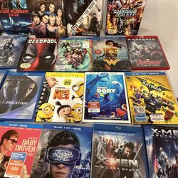 36 Blue Ray + DVD Bundle 
