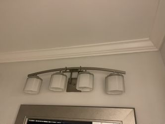 Unique Bathroom light Fixture 