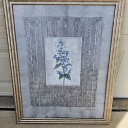 Large Floral Picture Hanging