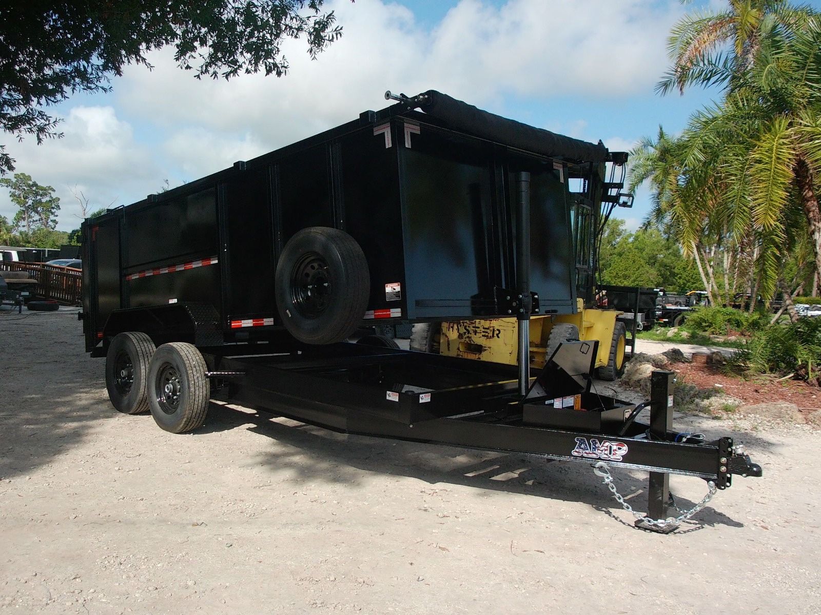 Dump Trailer 16,000lb 7x16x4