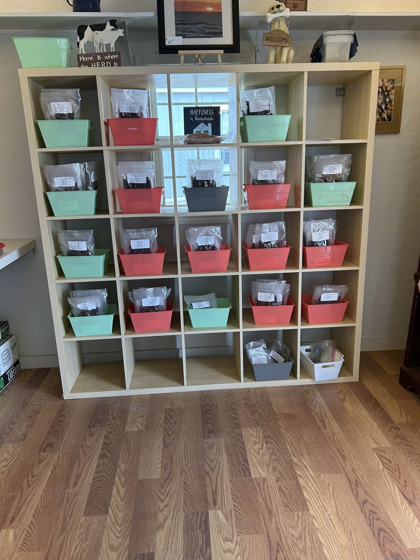 Cubby Shelving