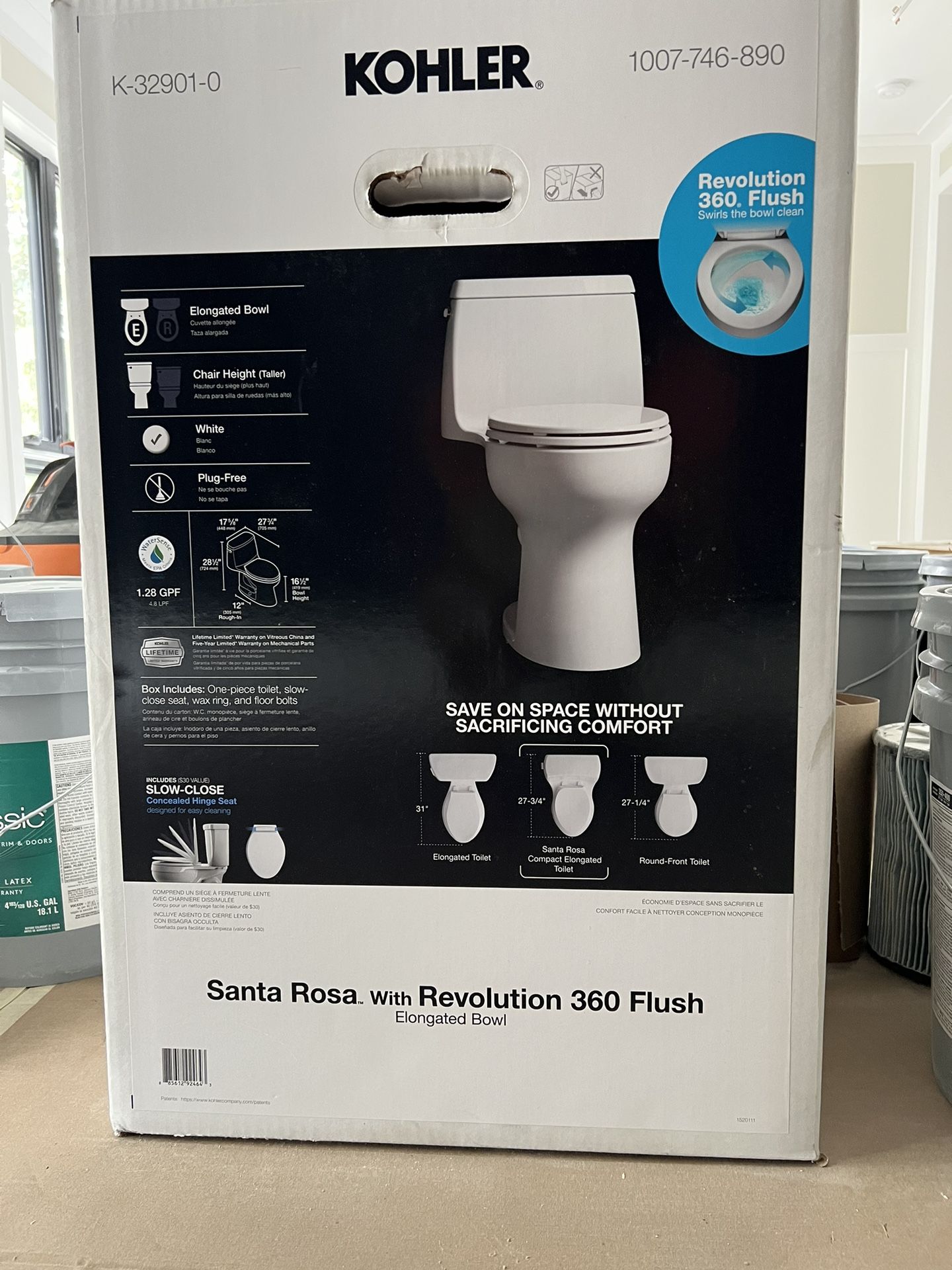 Kohler Toilet - K-32901-0