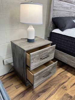 Bed Frame & Nightstand