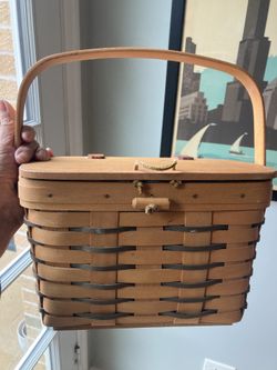 Longaberger Basket/ Purse W/ Liner