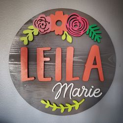 Wood Sign