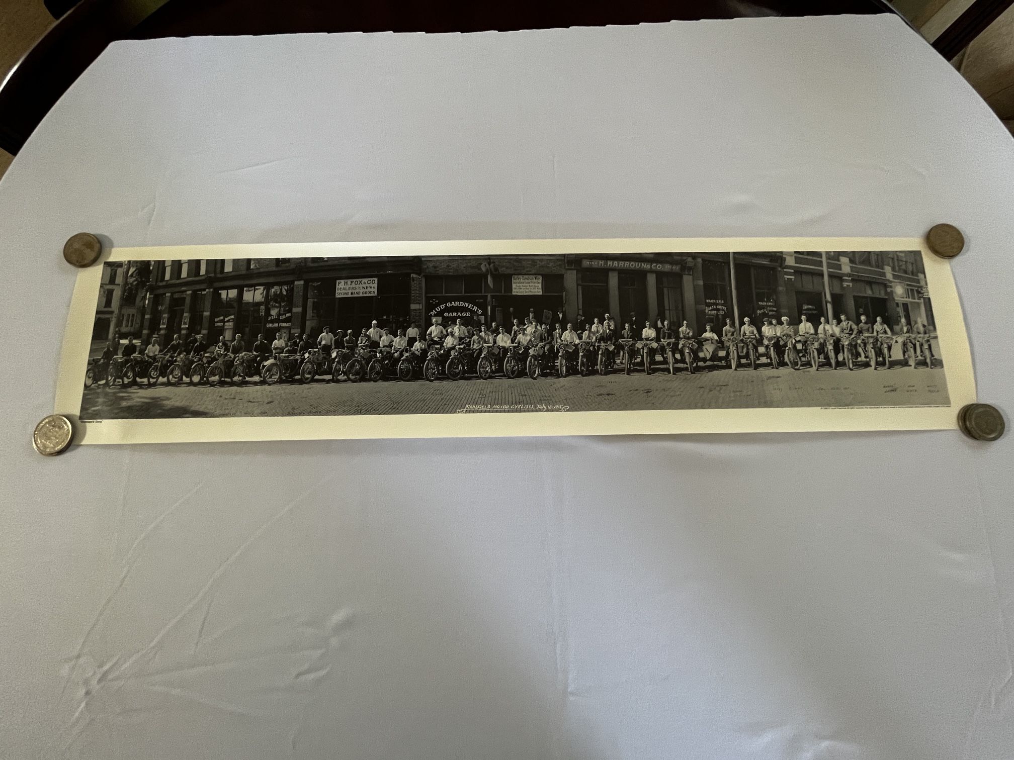 Grandpa’s Gang Vintage Motorcycle Poster