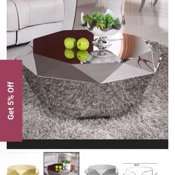Diamond Shape Coffee Table