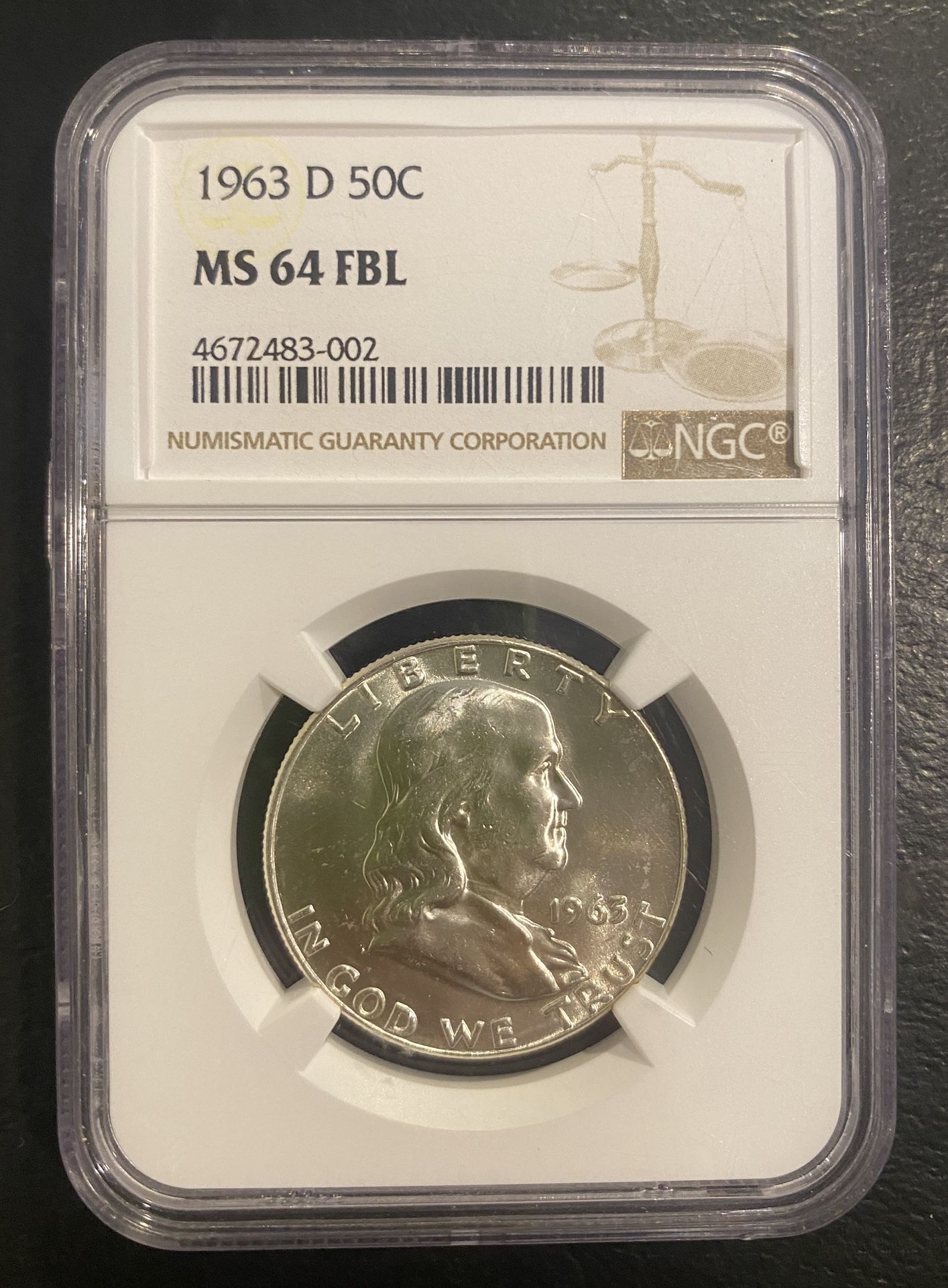1964 Franklin Half (Full Bell)