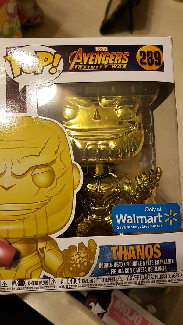 Thanos gold chrome funko pop for Sale in Pico Rivera, CA - OfferUp