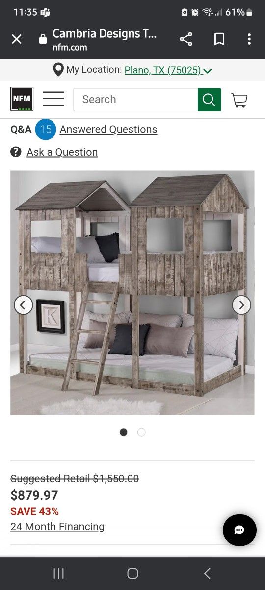 Bunk Bed From Nebraska