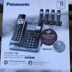 Panasonic KX-TG885SK Cordless Handset System