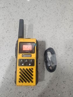 Gaswei G1pro Heavy Duty Walkie Talkies for Adults, Rechargeable Two Way Radio Long Range, 2 Way Emergency Radio, IP67 Waterproof