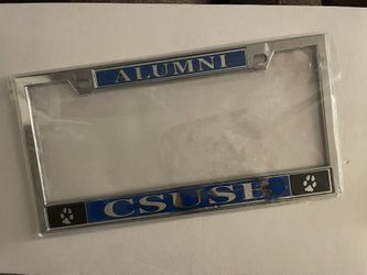 CSUSB Alumni License Plate