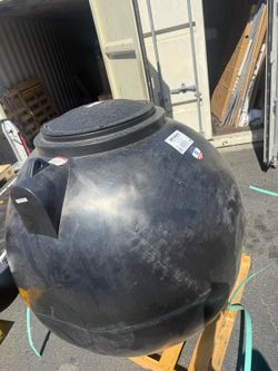300 Gal. Black Polyethylene Sphere Septic Tank new