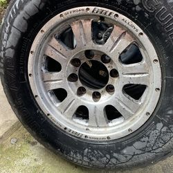 Eagle alloy 8 lug wheels
