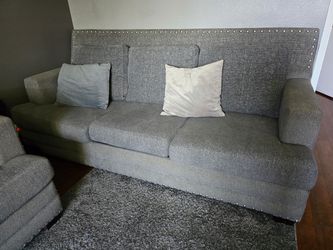 Sofa and loveseat