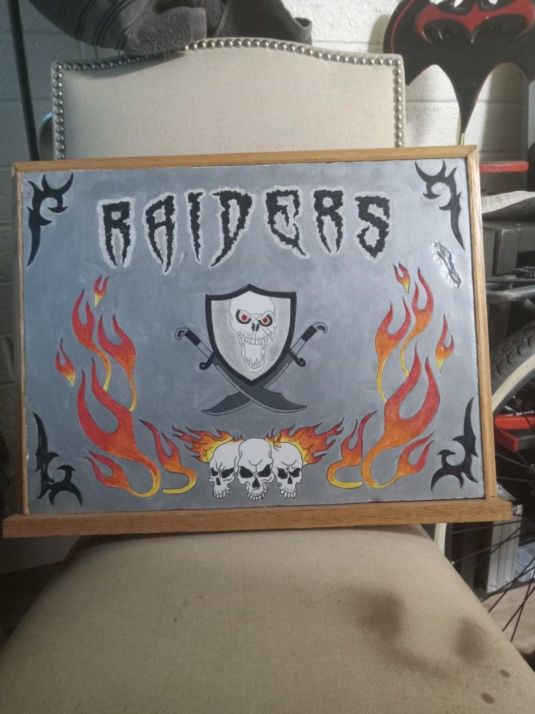 Wood Raider Plaque