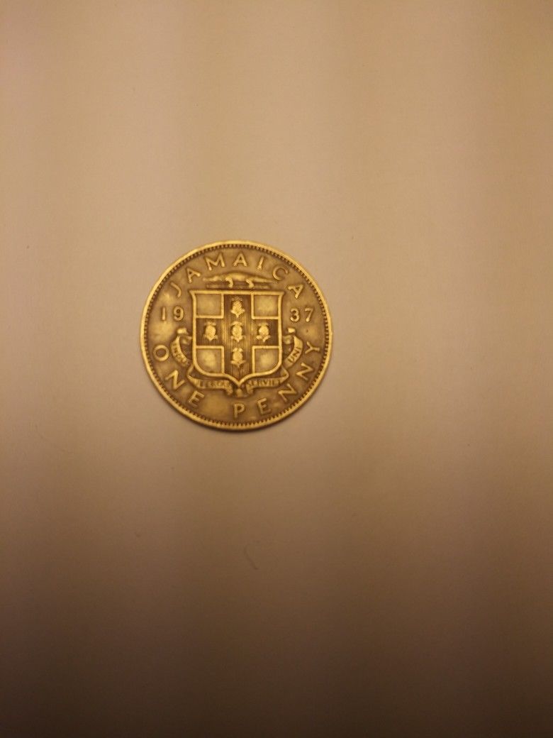 1937 Jamacia One Penny