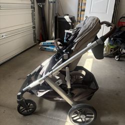 uppa baby vista 2 stroller with travel bag 